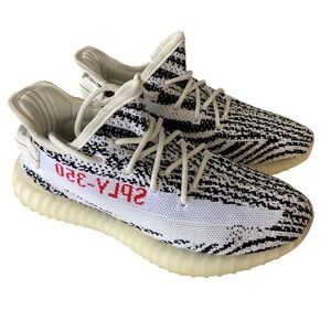 Adidas Yeezy Boost 350 V2 Zebra Shoes Sneakers Mens 7.5